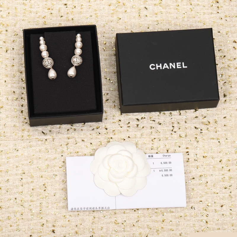 Ch*el earrings